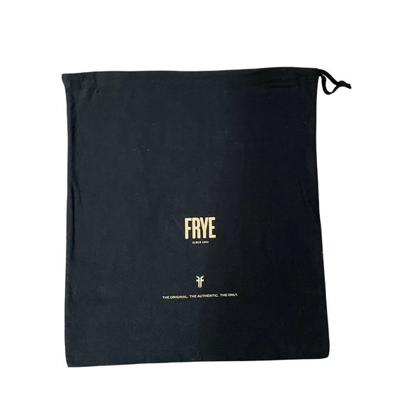 Frye Purse Storage Bag Used Black Tan - Picture 3 of 7